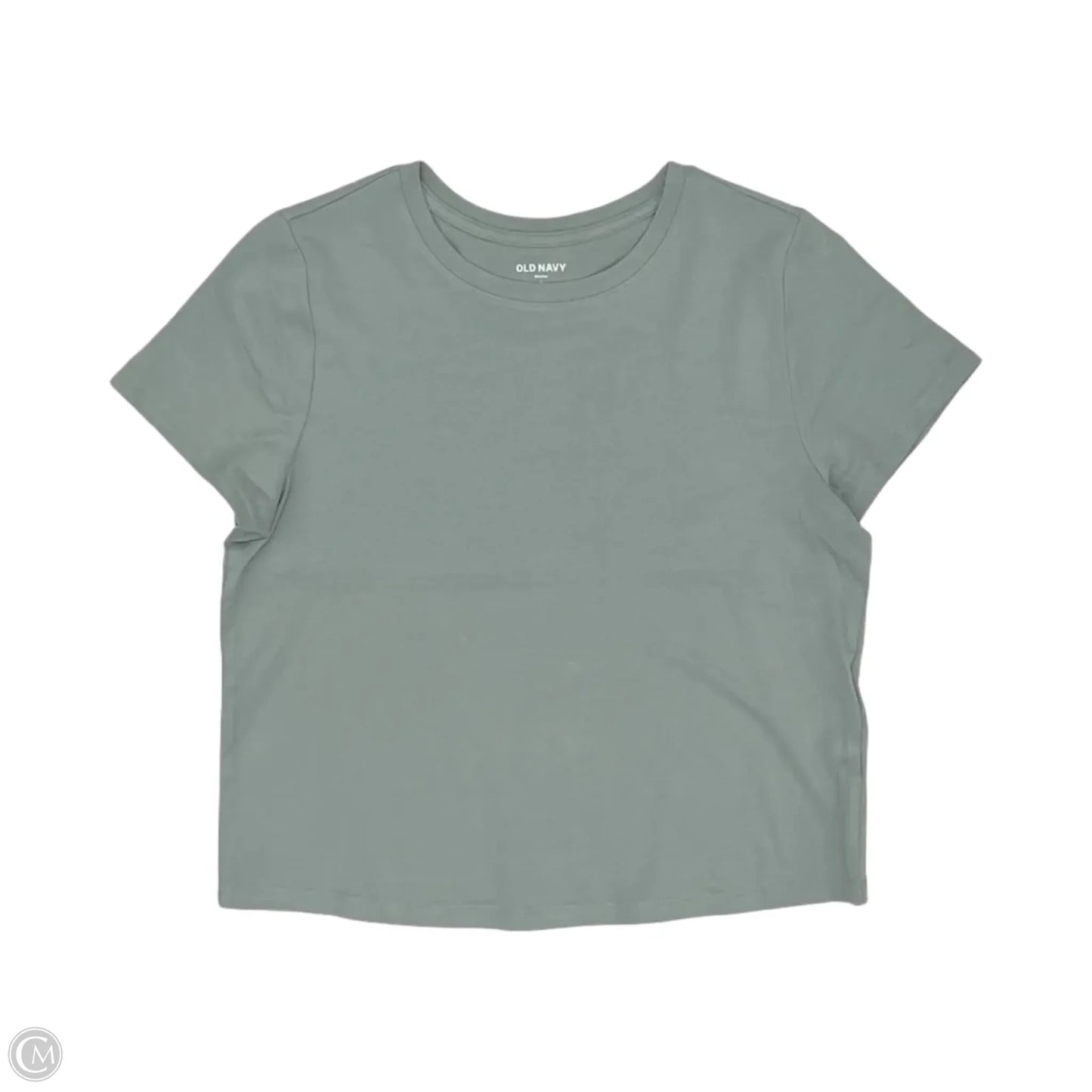 Top Short Sleeve Basic By Old Navy In Green, Size: L