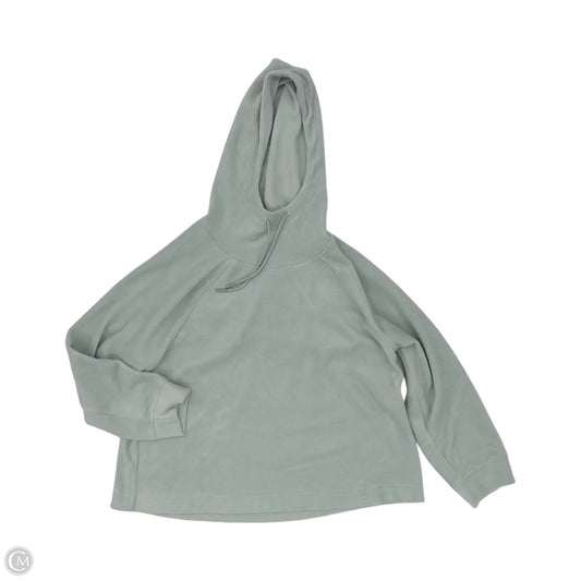 Athletic Sweatshirt Hoodie By Old Navy In Aqua, Size: Xl