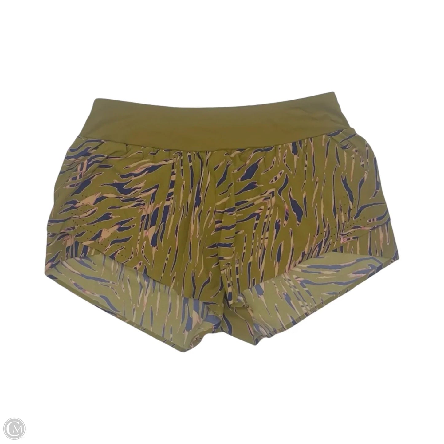 Athletic Shorts By Joy Lab In Green & Purple, Size: L
