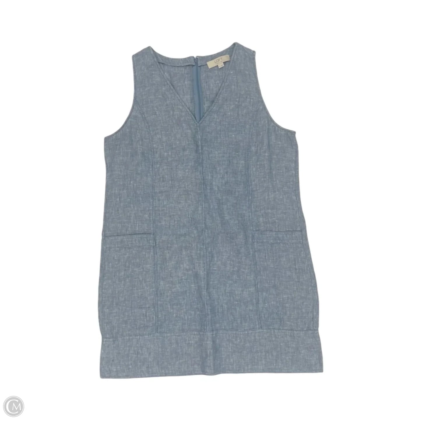 Dress Casual Short By Loft In Blue, Size: 12