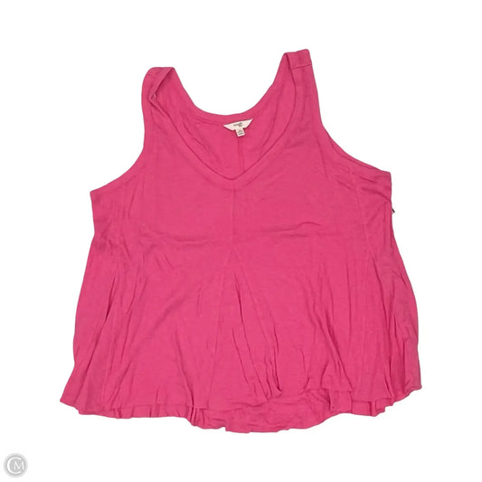 Tank Top By Terra & Sky In Pink, Size: 2x