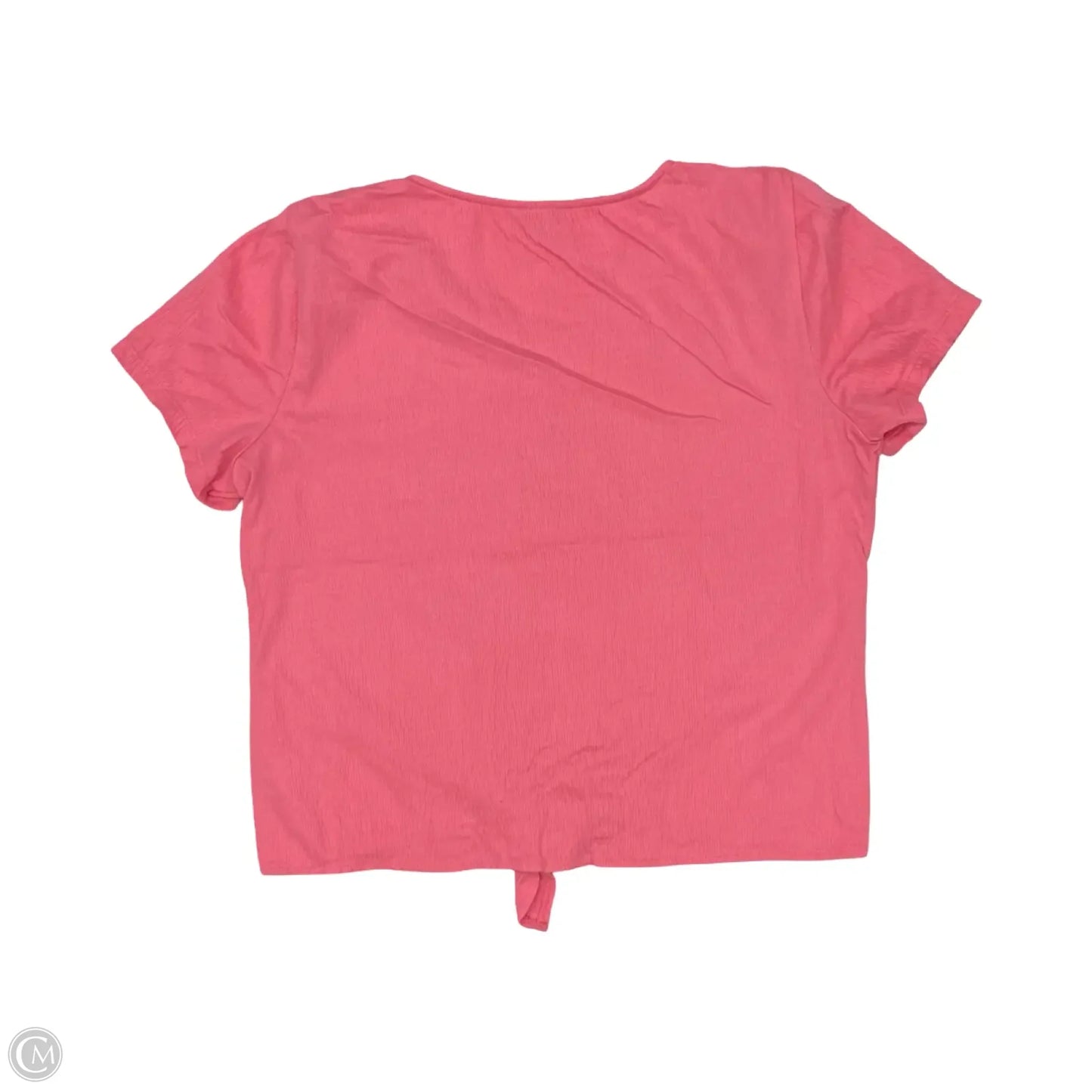 Top Short Sleeve By Talbots In Pink, Size: Mp