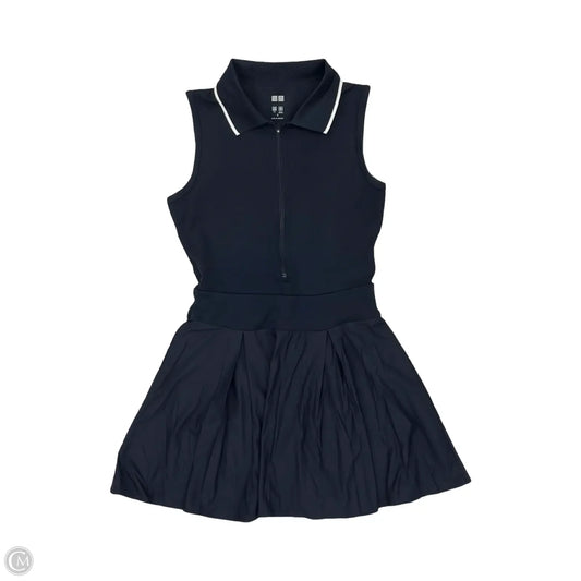 Athletic Dress By Uniqlo In Navy, Size: S