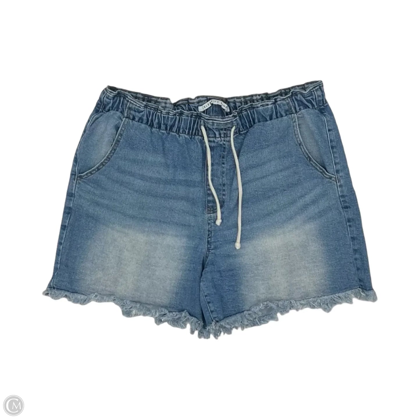 Shorts By Celebrity Pink In Blue Denim, Size: Xl