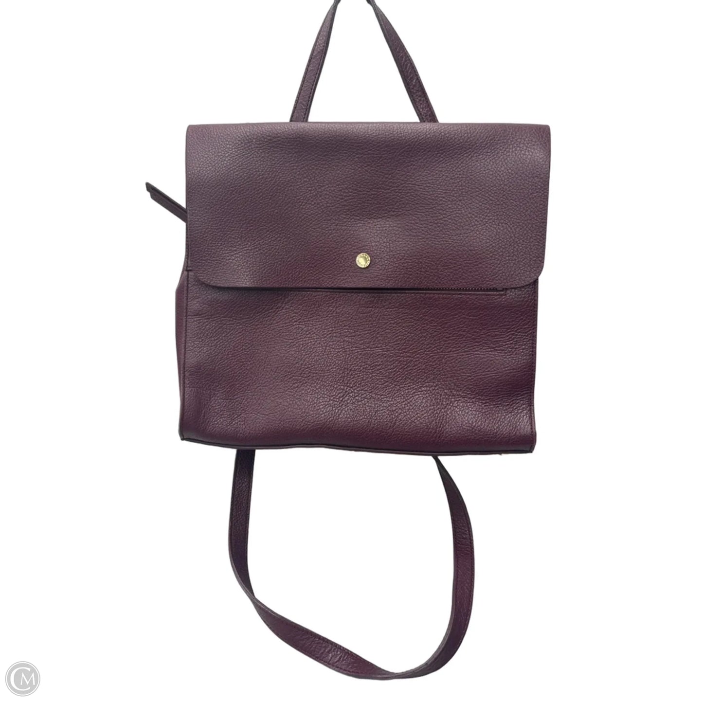Handbag Leather By Isaac Mizrahi, Size: Medium