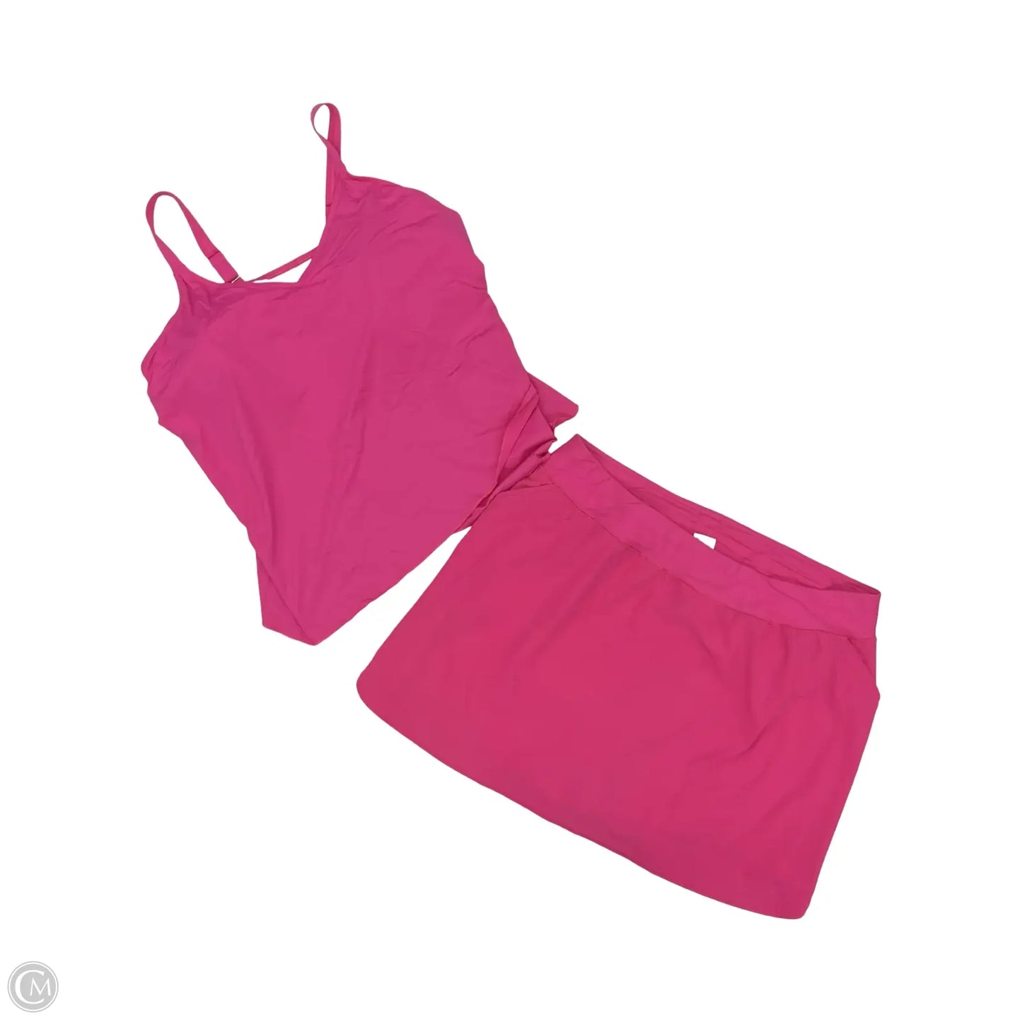 Swimsuit 2pc By Lands End In Pink, Size: 2x