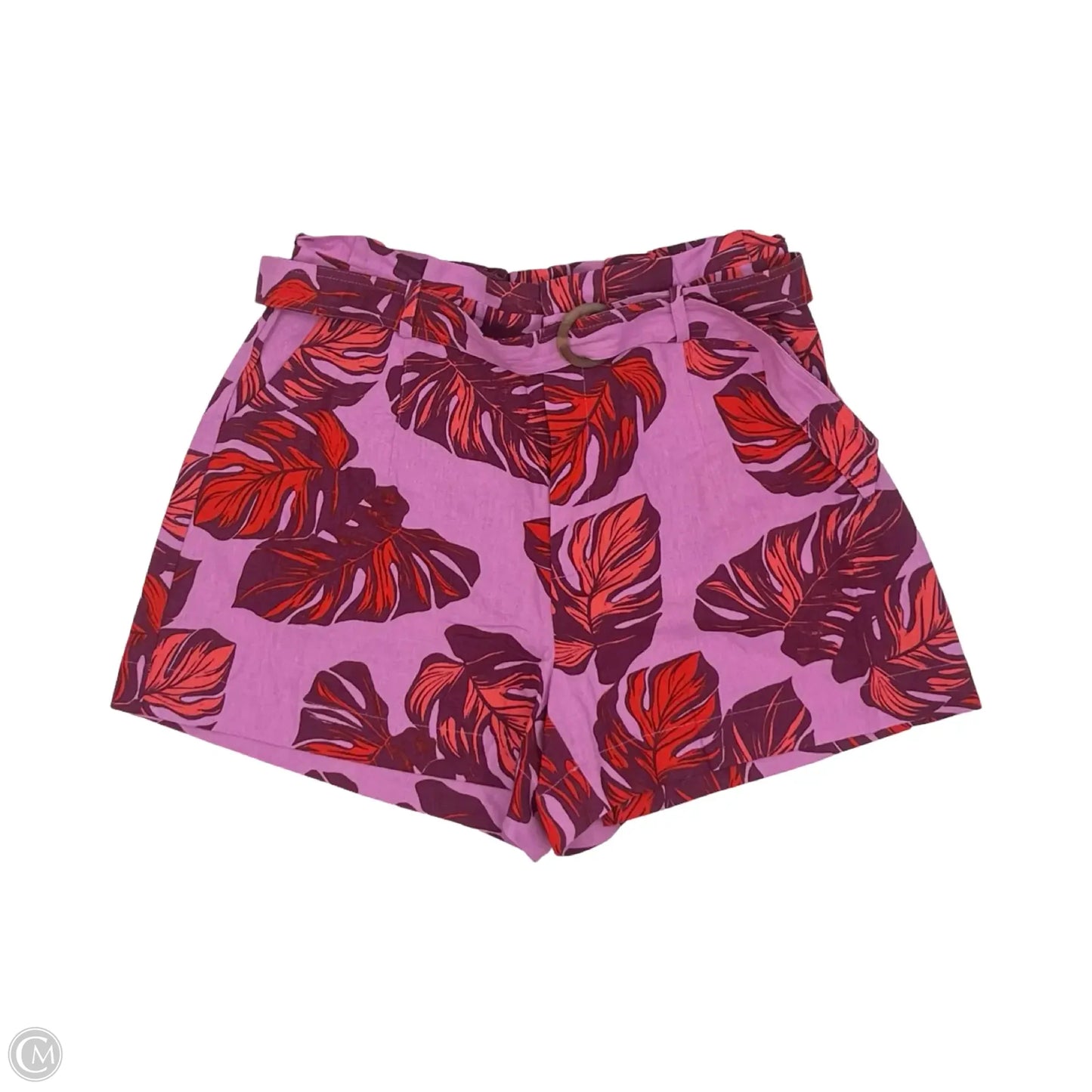 Shorts By Sofia By Sofia Vergara In Purple & Red, Size: L