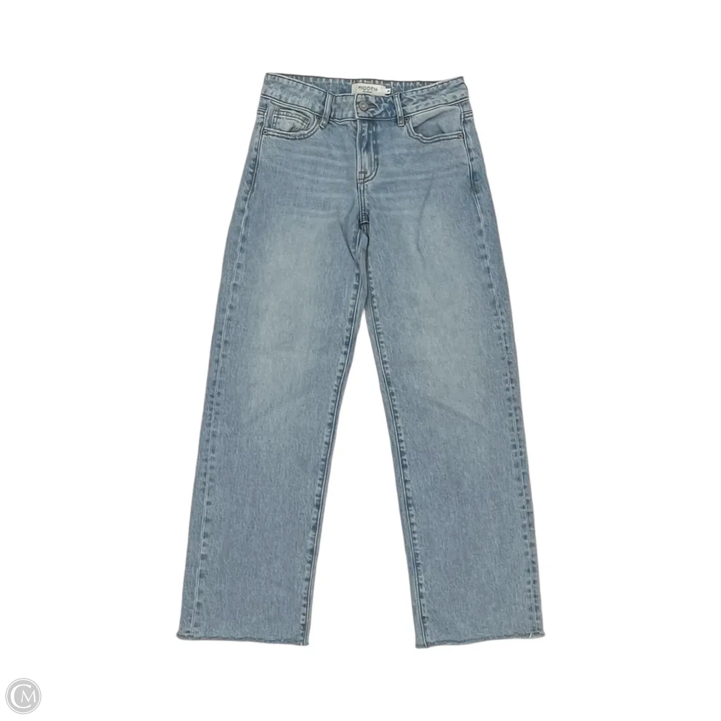 Jeans Straight By Hidden In Blue Denim, Size: 0