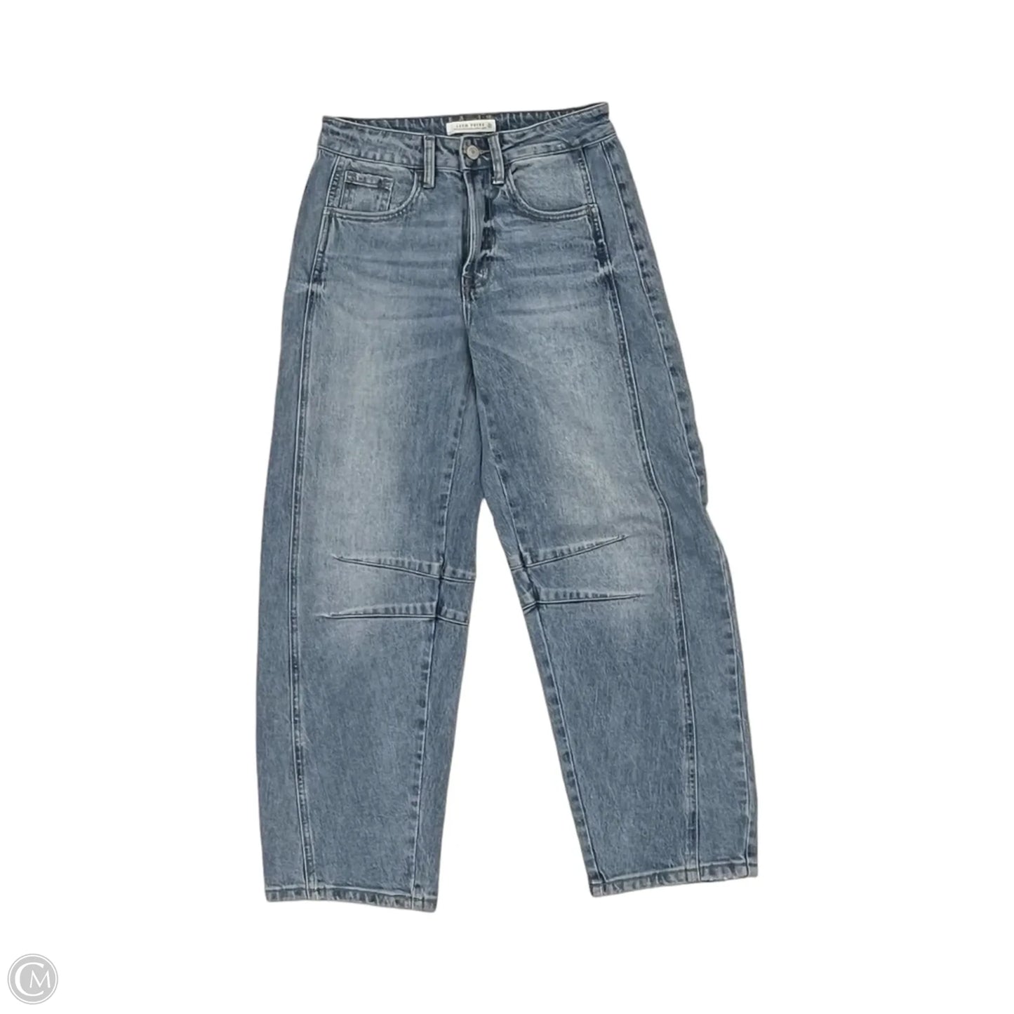 Jeans Straight By 12th Tribe In Blue Denim, Size: 2