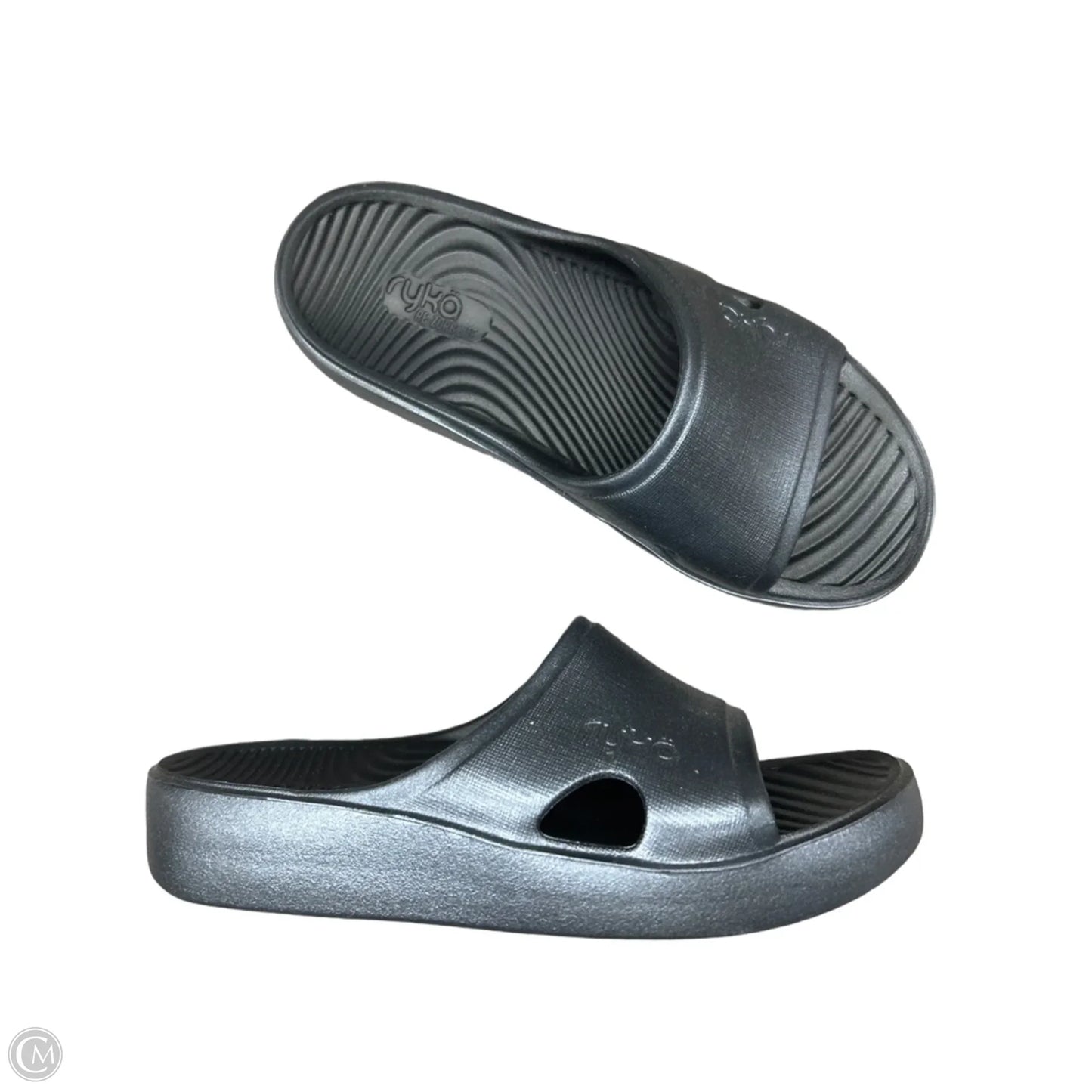 Sandals Flats By Ryka In Navy, Size: 8
