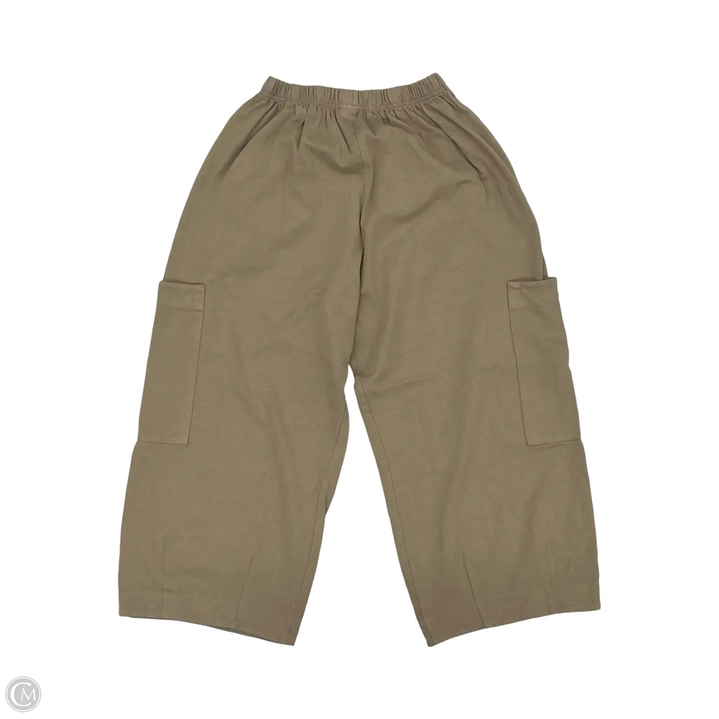 Pants Cropped By Cmb In Tan, Size: Xs