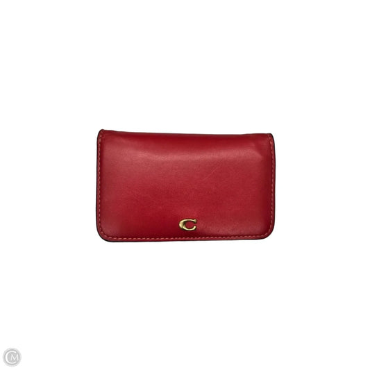 Wallet Designer By Coach, Size: Small