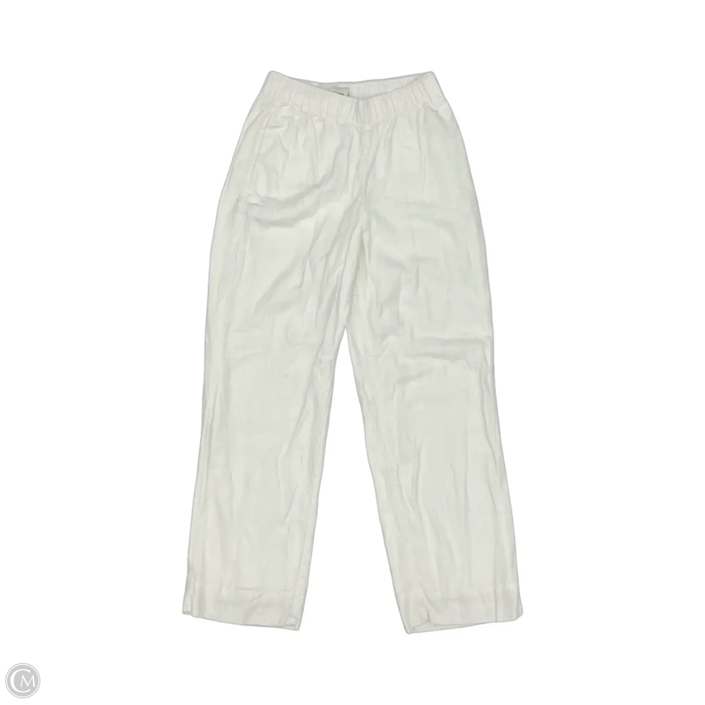 Pants Wide Leg By Abercrombie And Fitch In White, Size: S