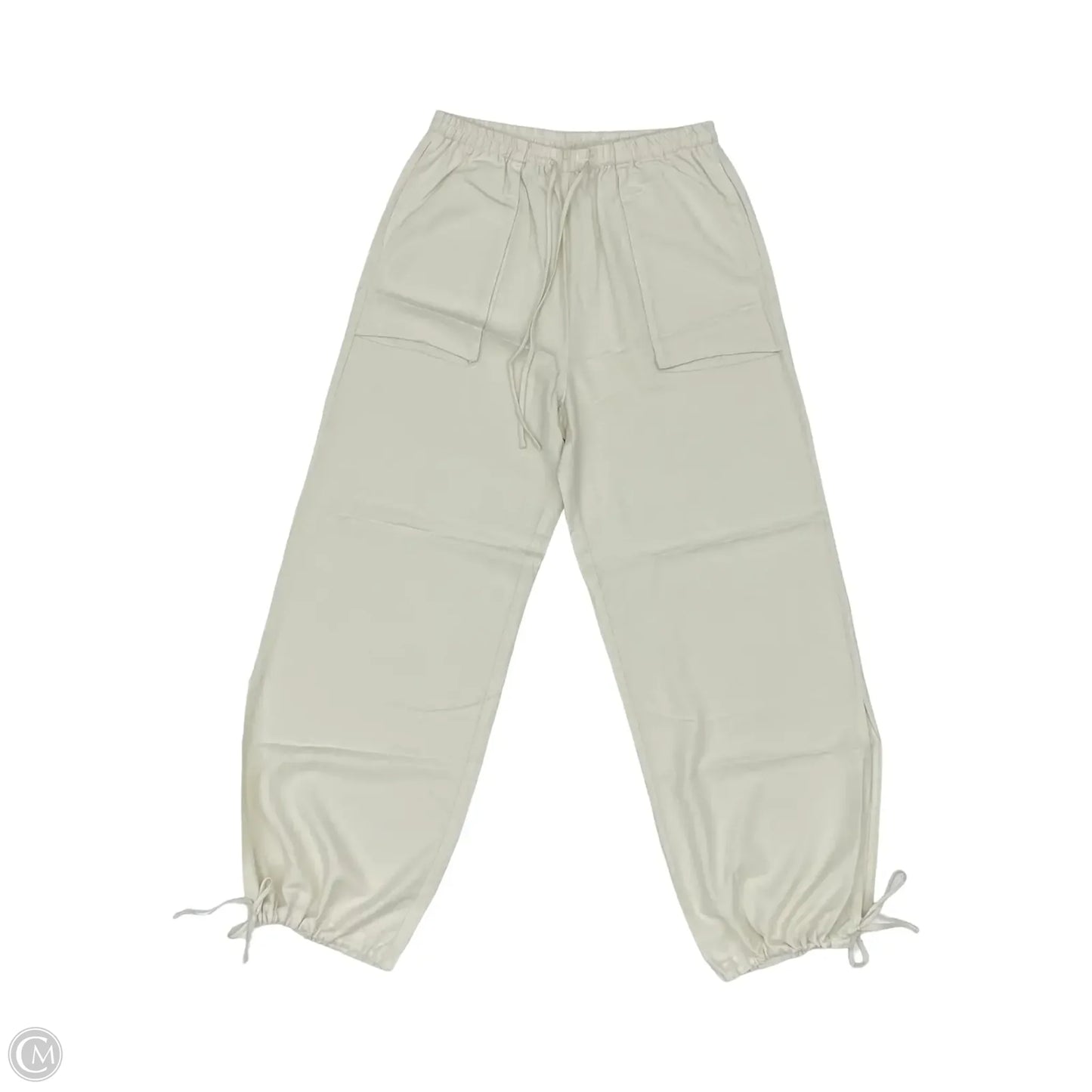 Pants Wide Leg By Bar Iii In Cream, Size: M