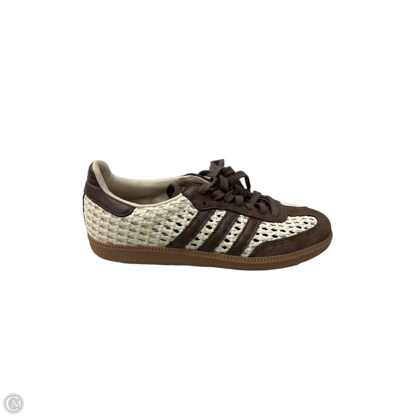 Shoes Sneakers By Adidas In Brown & Cream, Size: 7.5