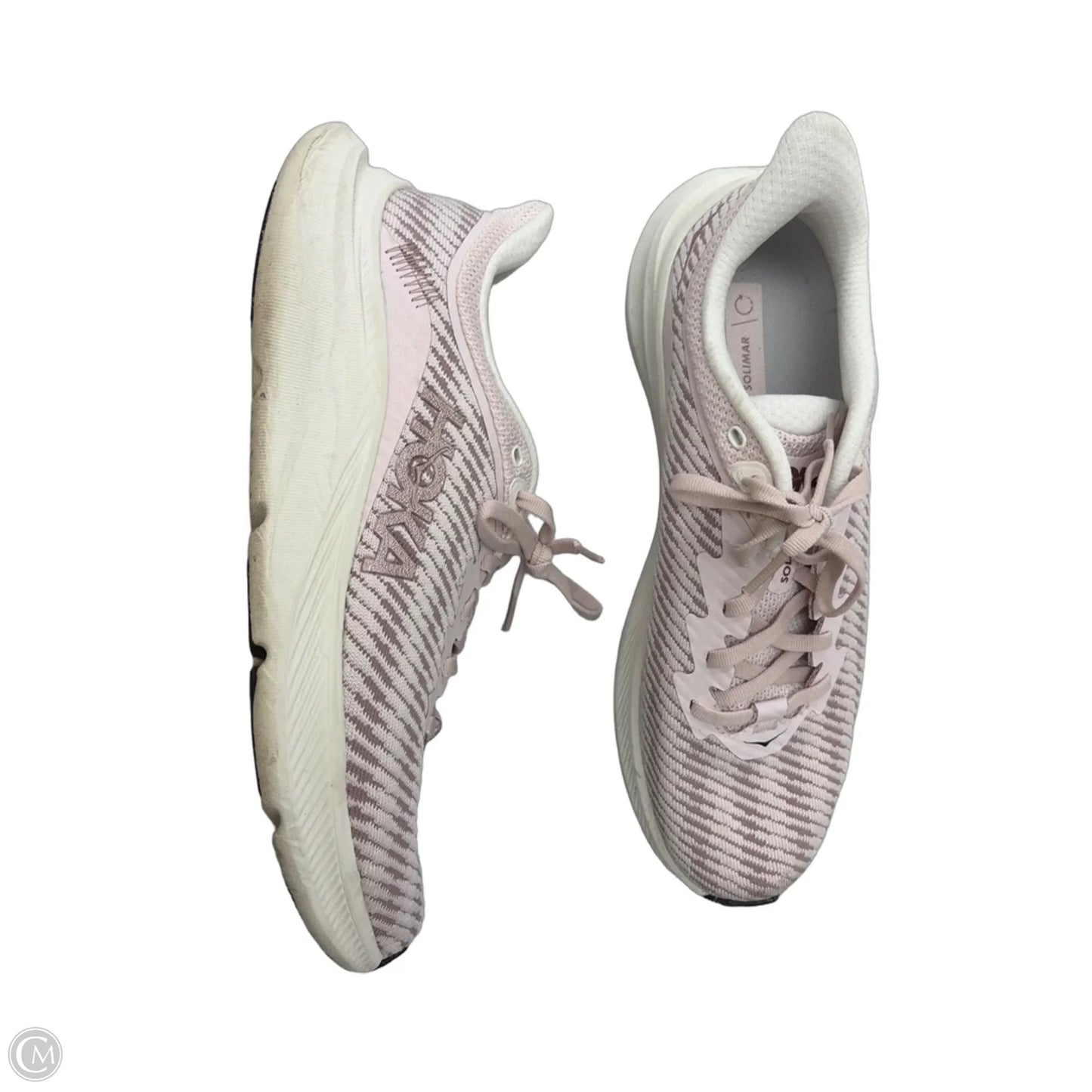 Shoes Athletic By Hoka In Pink, Size: 9.5