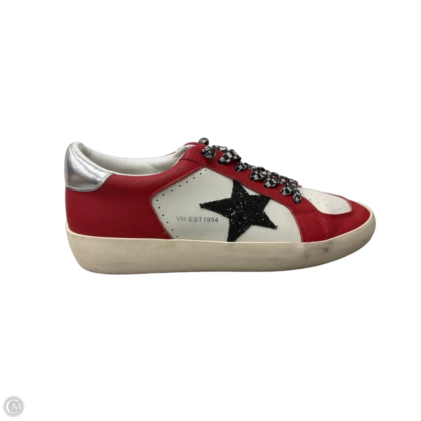 Shoes Sneakers By Vintage Havana In Red & White, Size: 9
