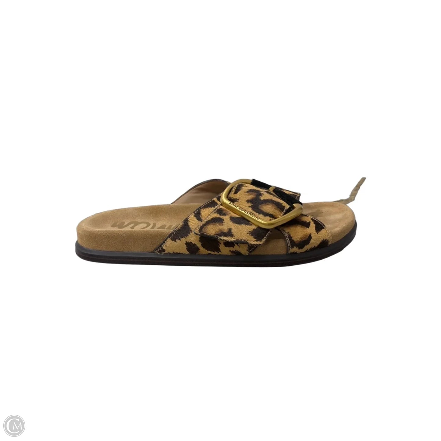 Sandals Flats By Sam Edelman In Animal Print, Size: 9