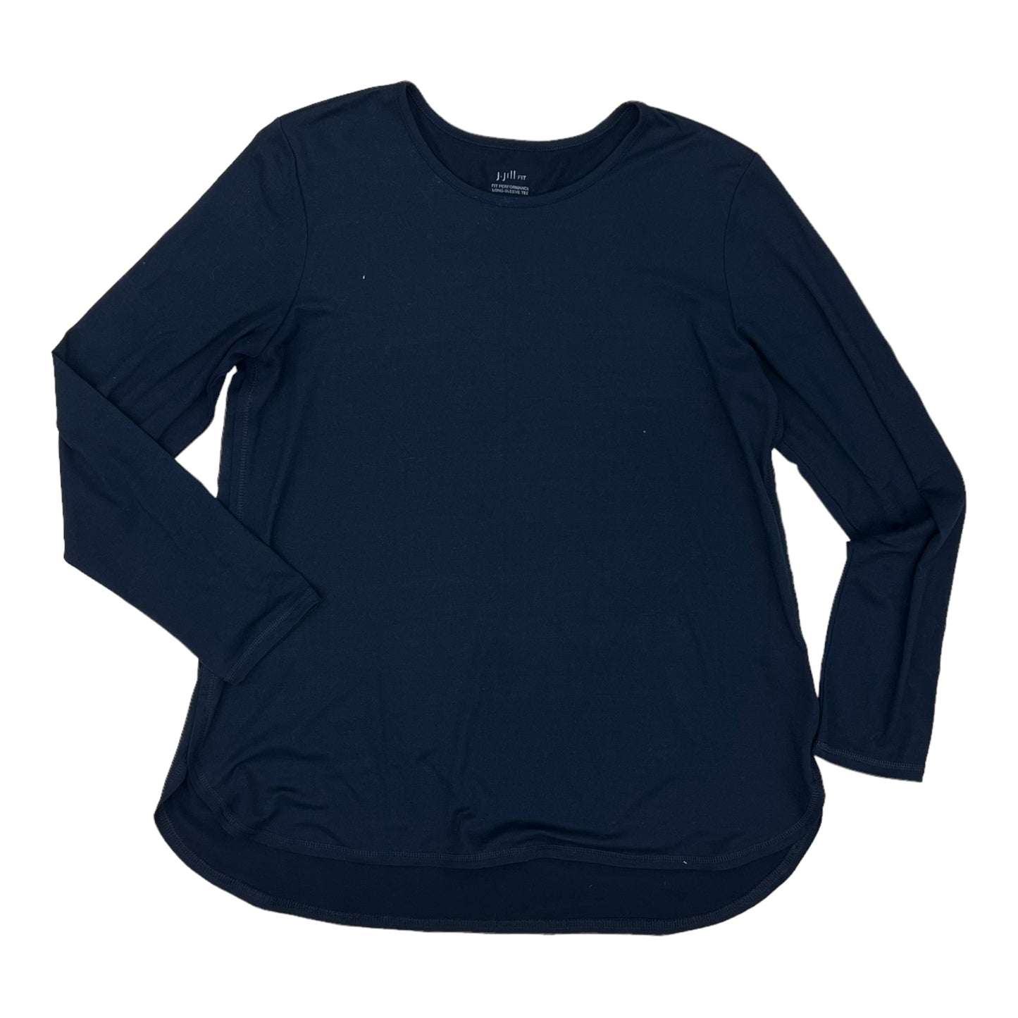 Navy Top Long Sleeve J. Jill, Size M