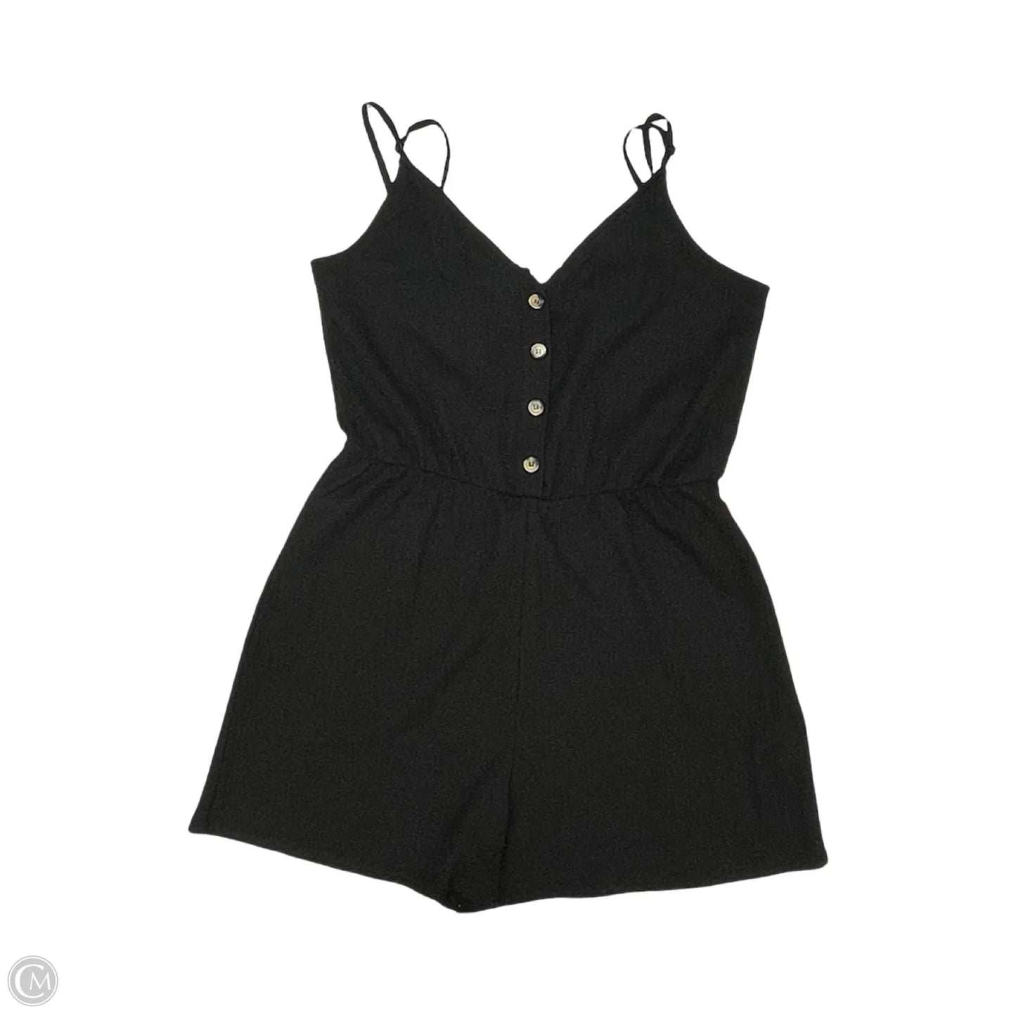 Romper By H&m In Black, Size: L
