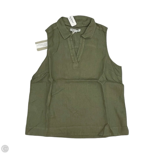Blouse Sleeveless By Tommy Bahama In Green, Size: L