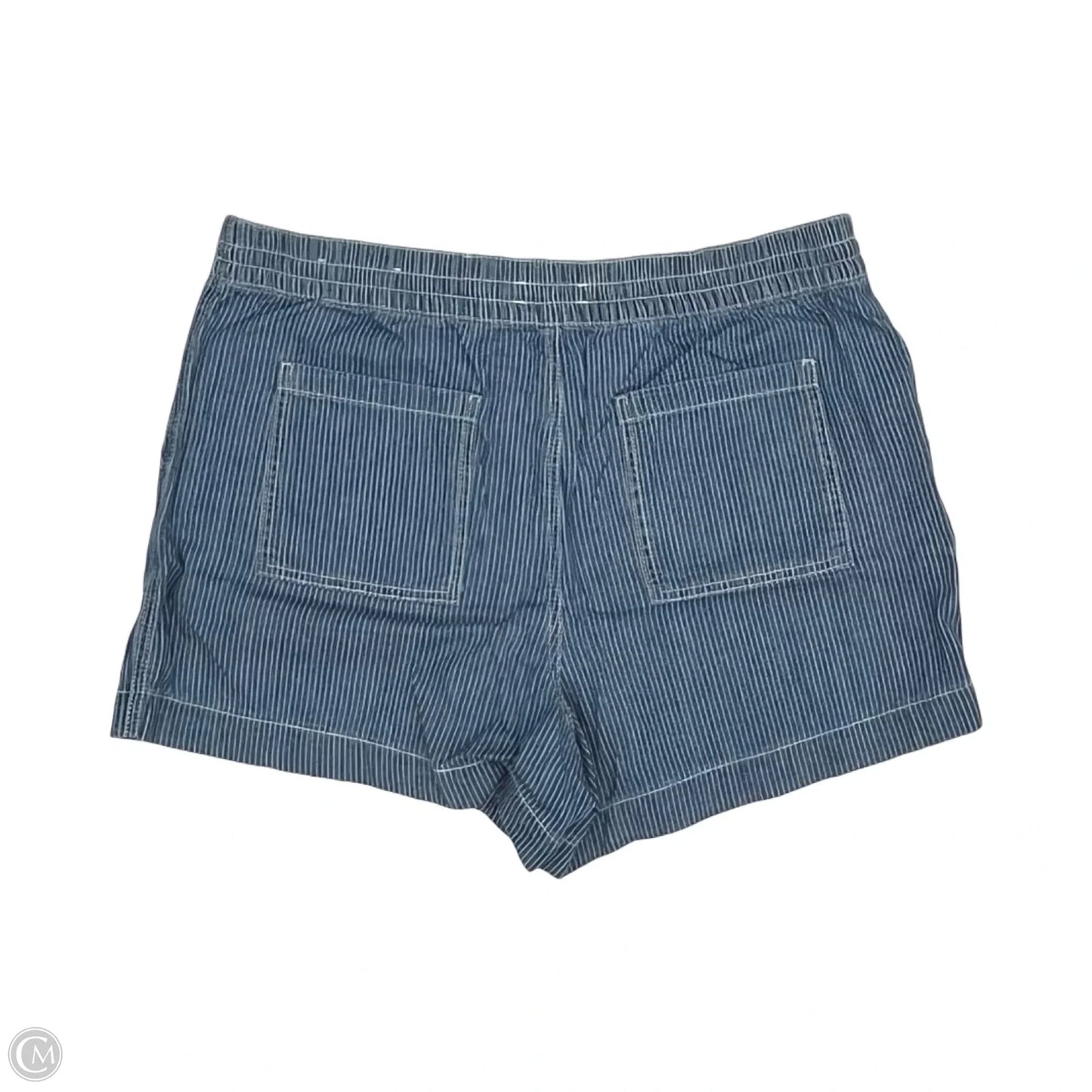 Shorts By Loft In Blue Denim, Size: L