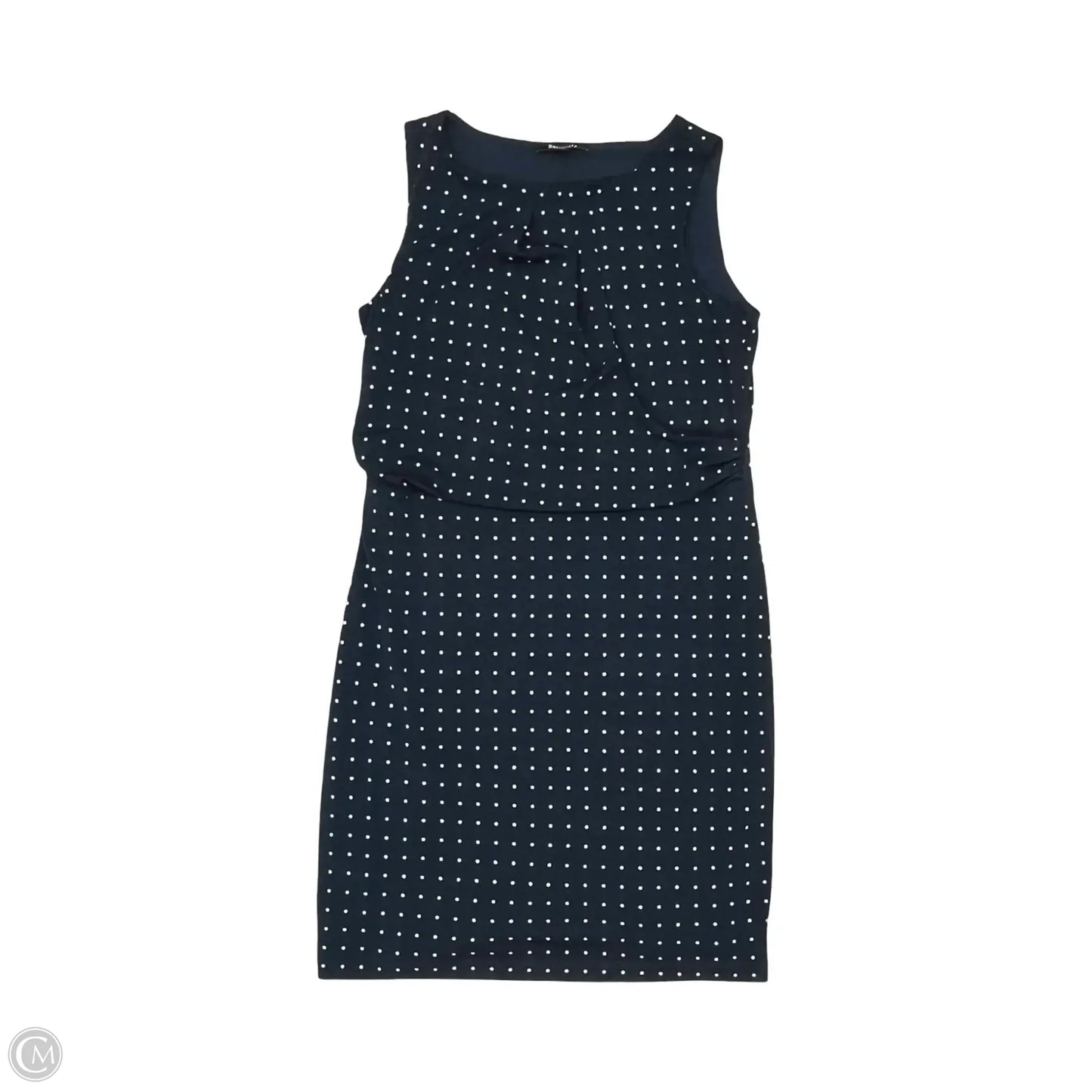 Dress Party Midi By Relativity In Blue & White, Size: L