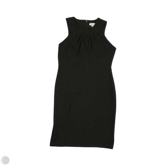 Dress Work By Calvin Klein In Black, Size: 12