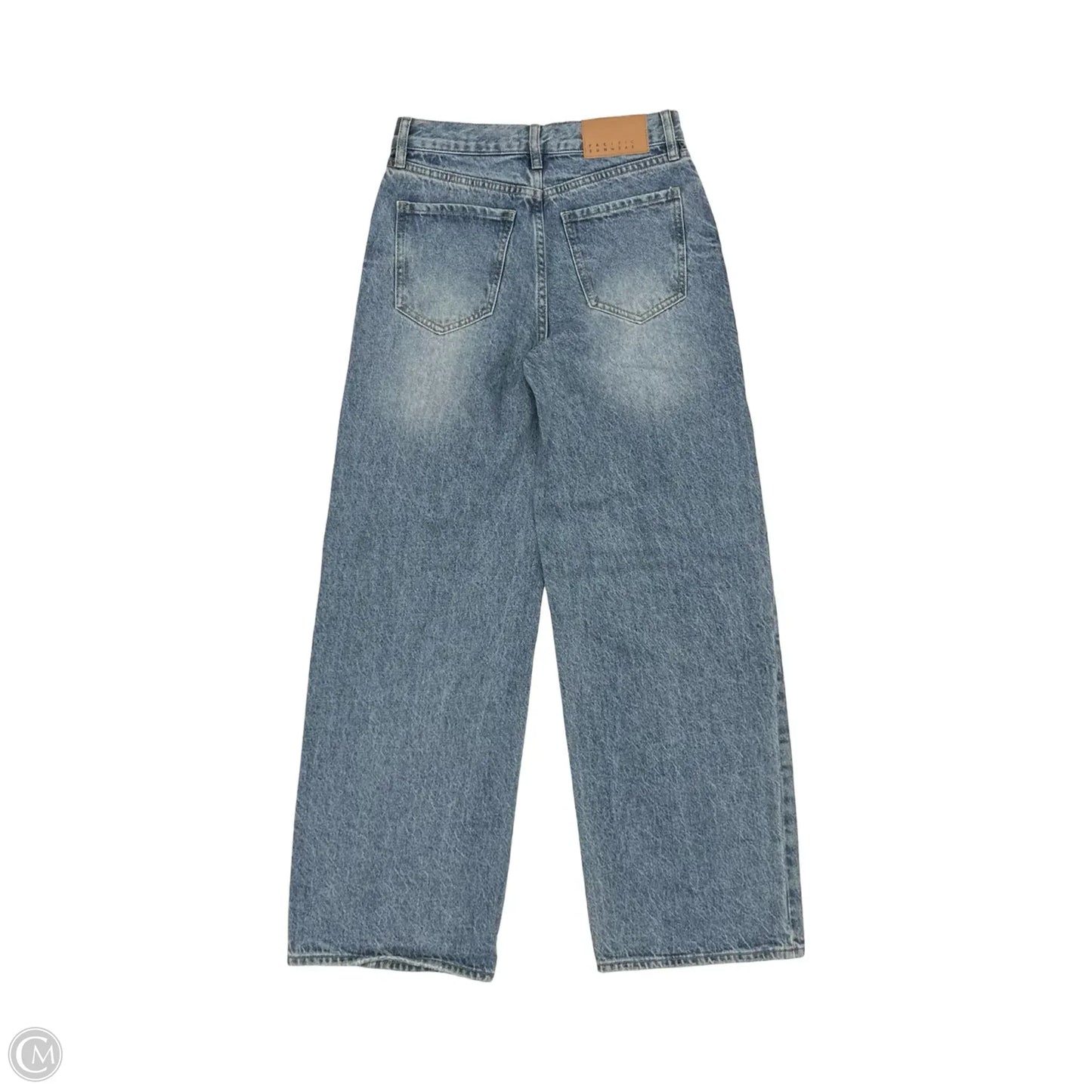 Jeans Wide Leg By Pacsun In Blue Denim, Size: 0