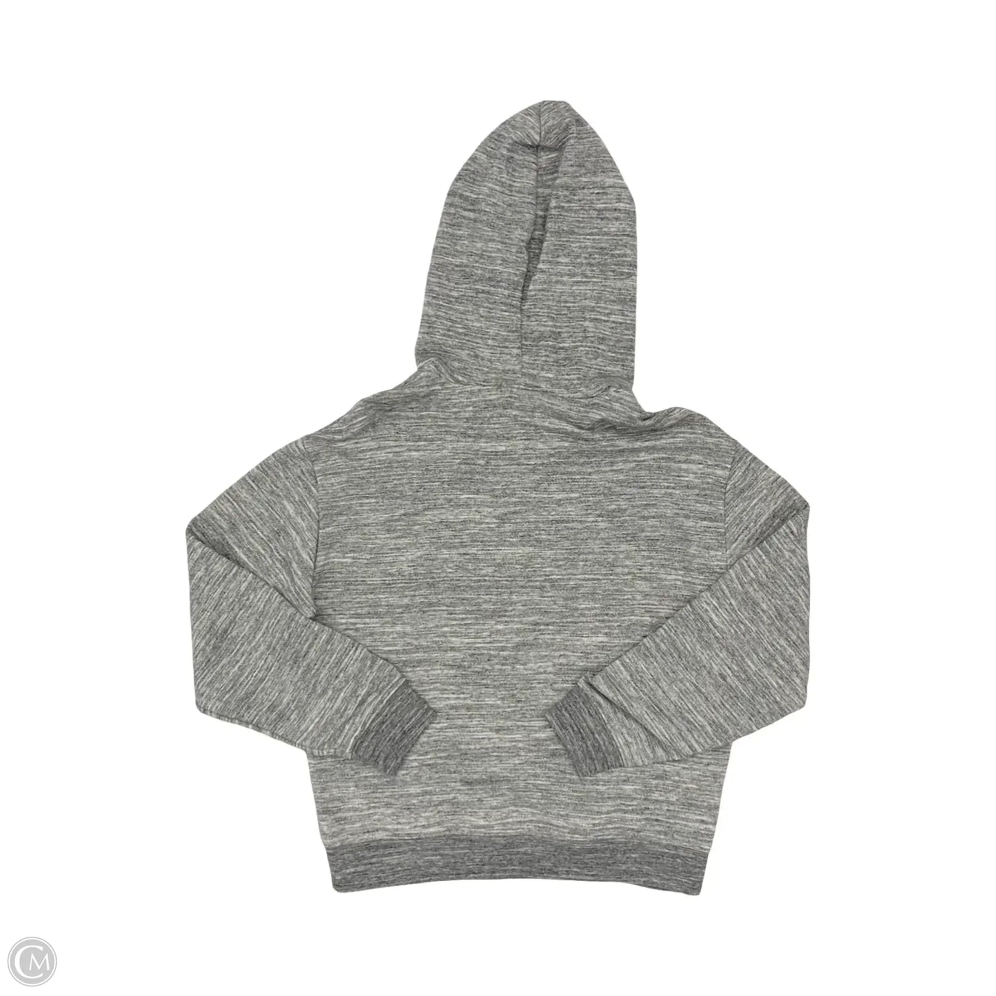 Sweatshirt Hoodie By Pink In Grey, Size: S