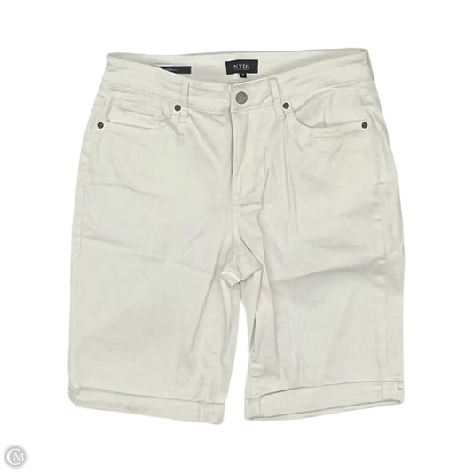 Shorts By Not Your Daughters Jeans In White Denim, Size: 8