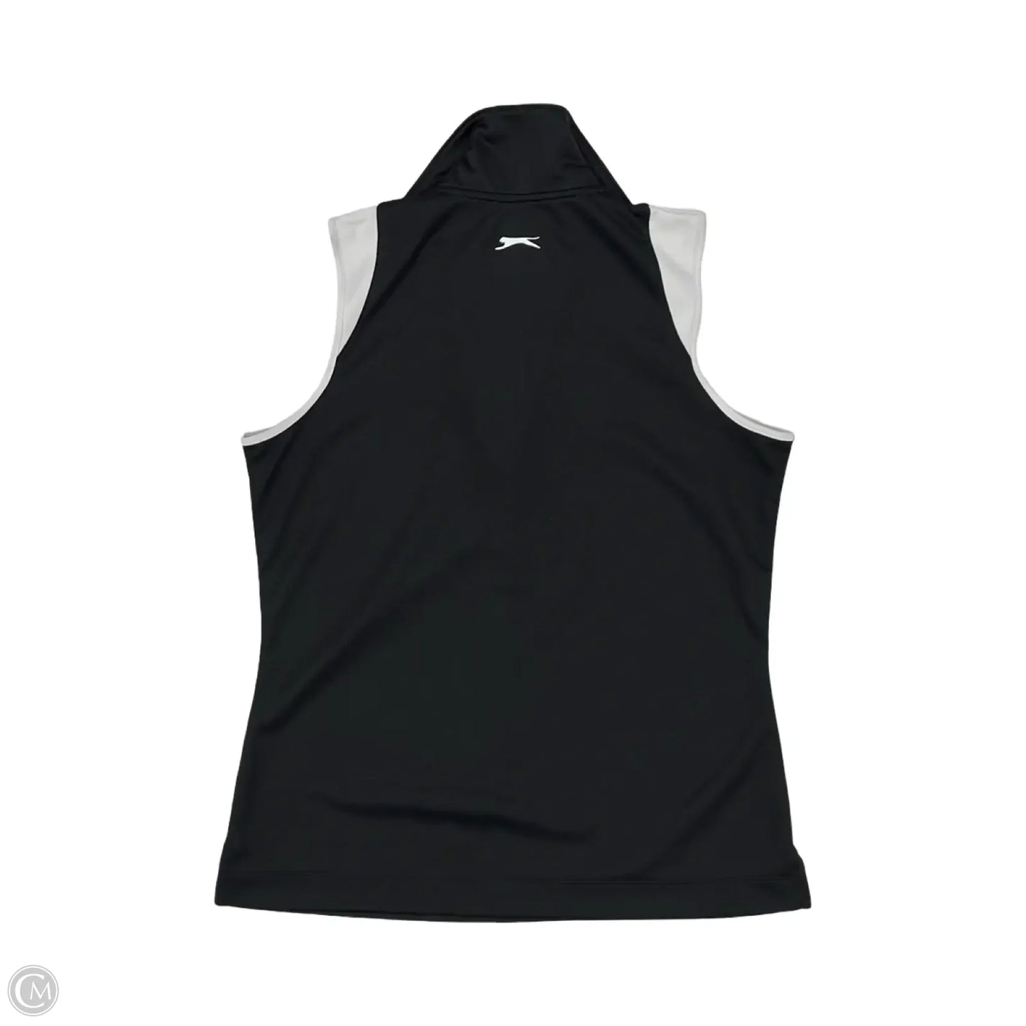 Athletic Tank Top By Slazenger In Black & White, Size: M