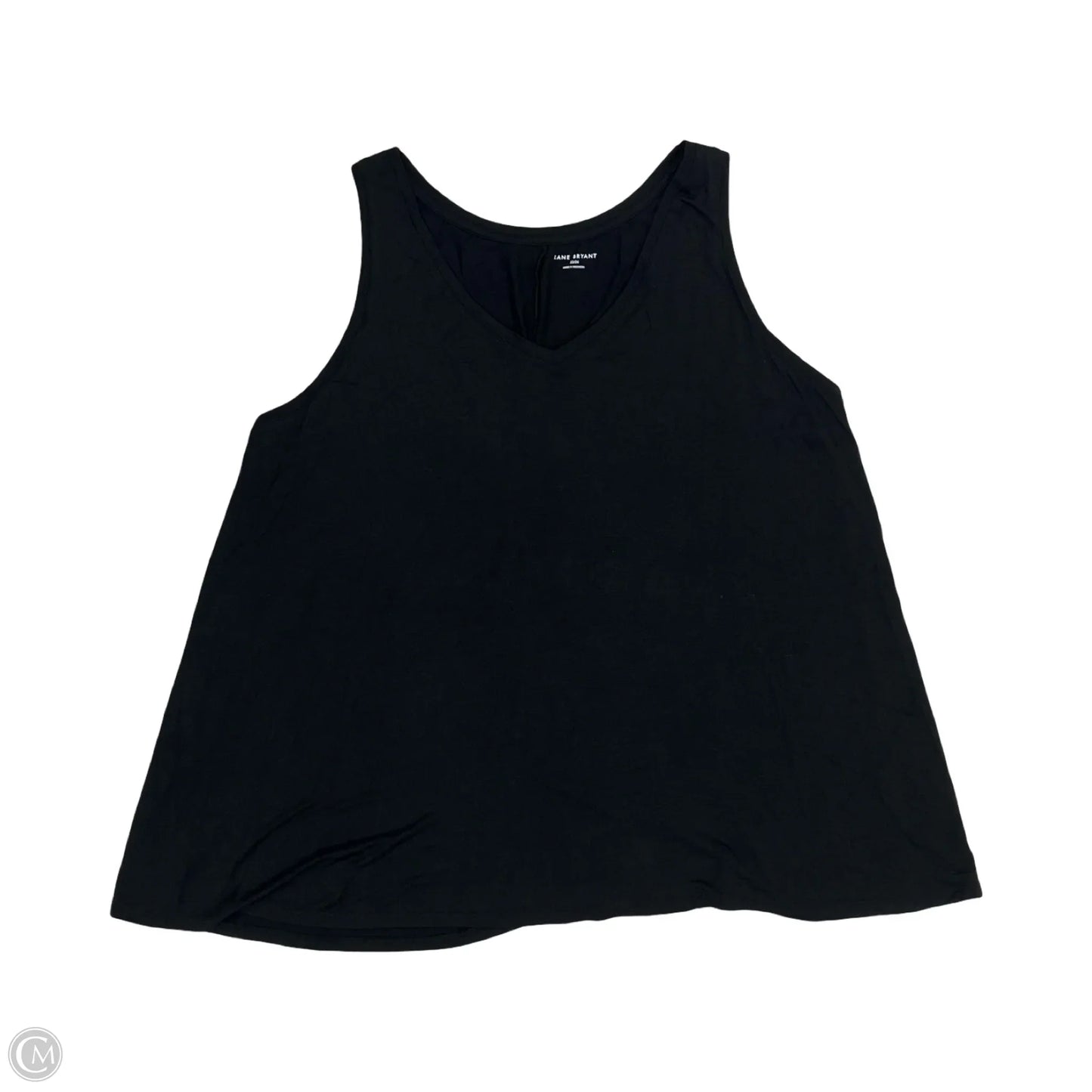 Top Sleeveless By Lane Bryant In Black, Size: 3x