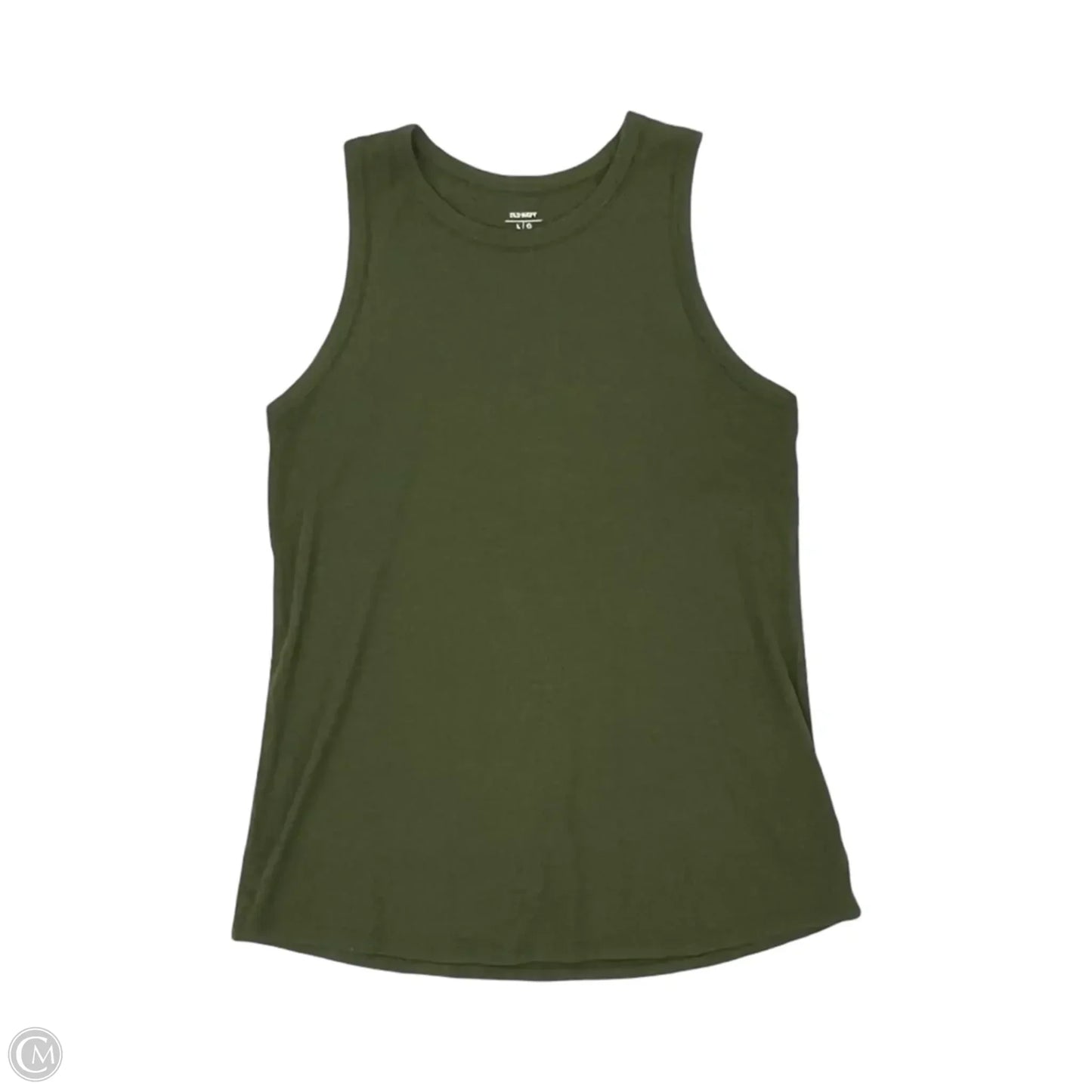 Top Sleeveless By Old Navy In Green, Size: L