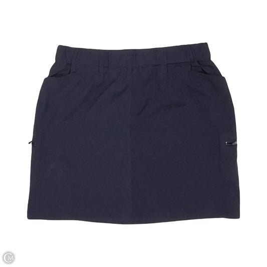 Skort By Clothes Mentor In Navy, Size: Xl