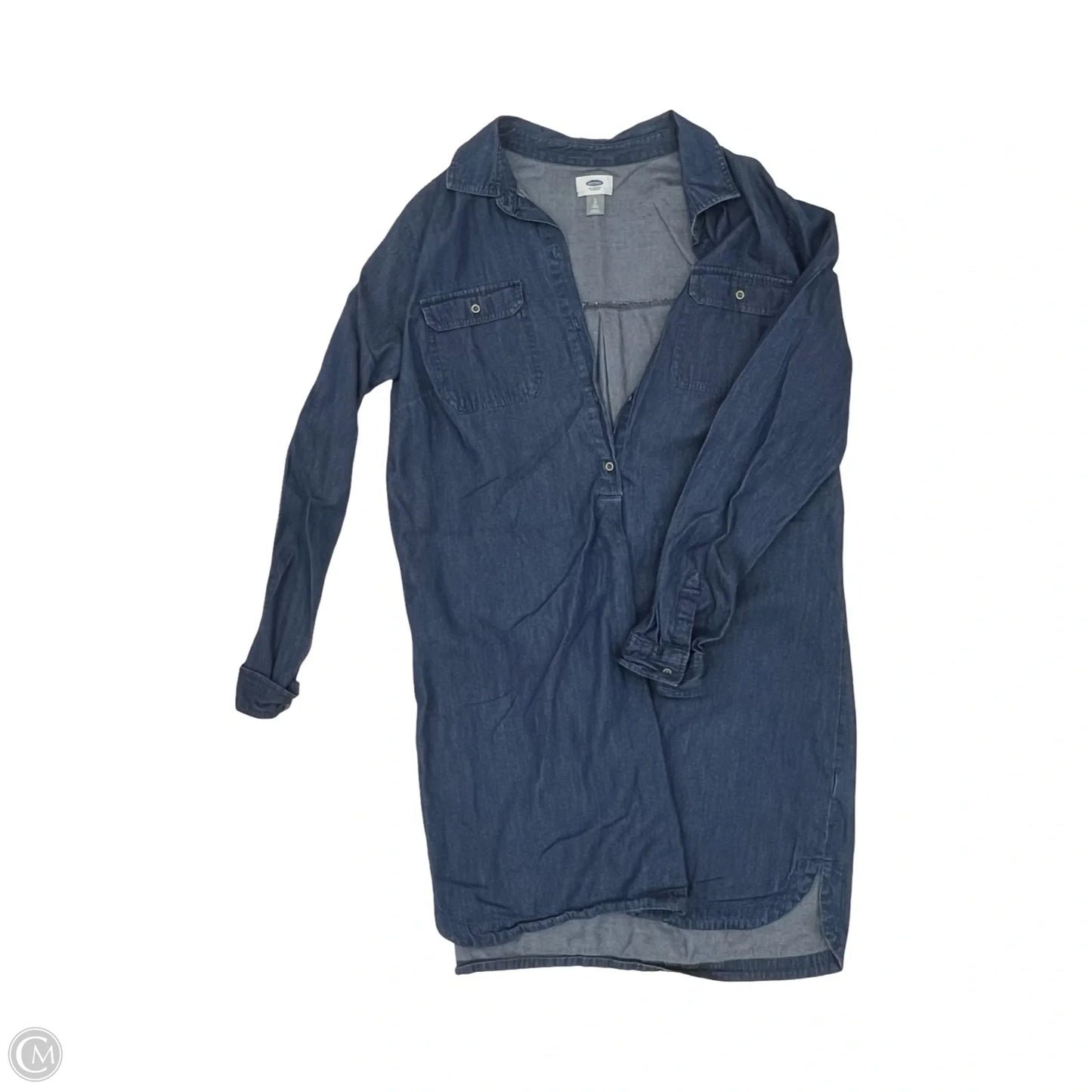 Dress Casual Short By Old Navy In Blue Denim, Size: L