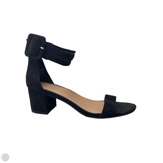 Sandals Heels Block By Aerosoles In Black, Size: 7.5
