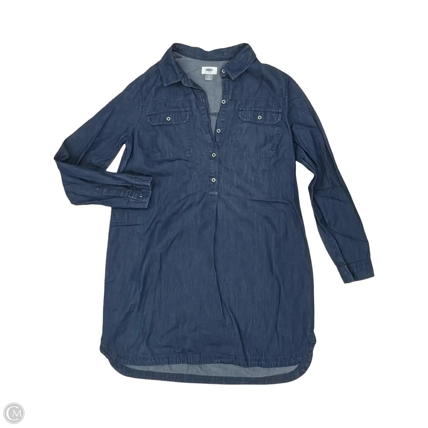 Dress Casual Short By Old Navy In Blue Denim, Size: L