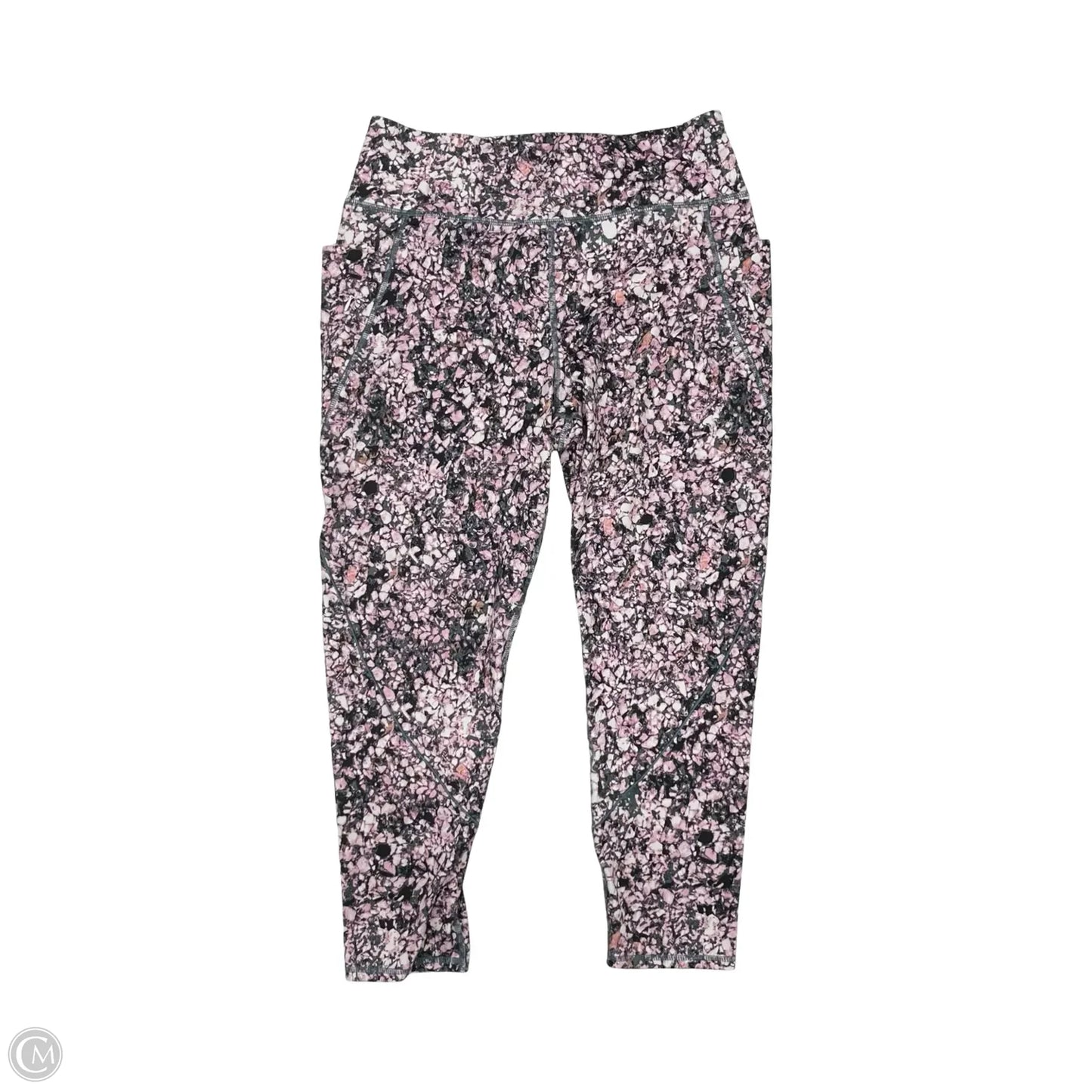Athletic Leggings By Flx In Pink & Purple, Size: Xl