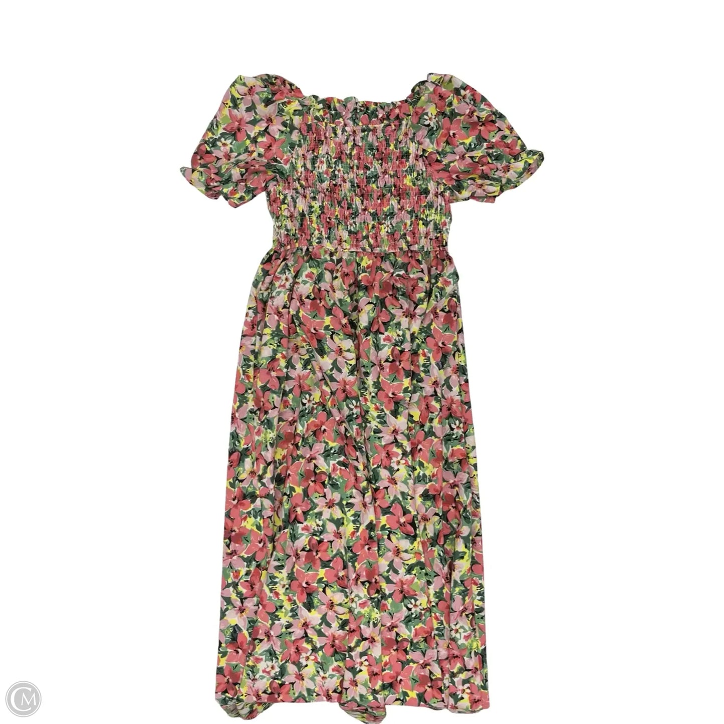 Dress Party Long By Cmf In Floral Print, Size: Xl