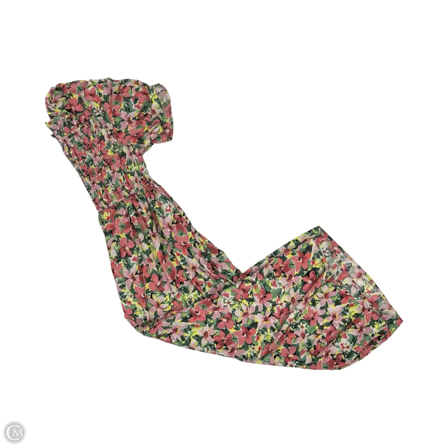 Dress Party Long By Cmf In Floral Print, Size: Xl