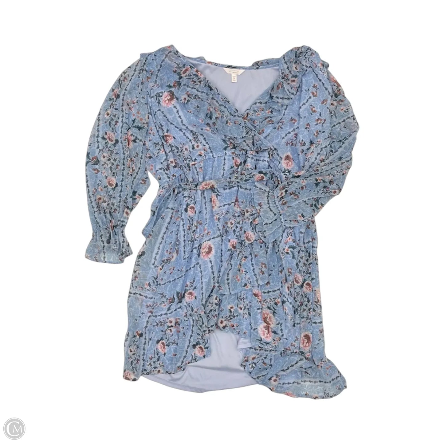 Dress Party Short By Lc Lauren Conrad In Blue, Size: 2x