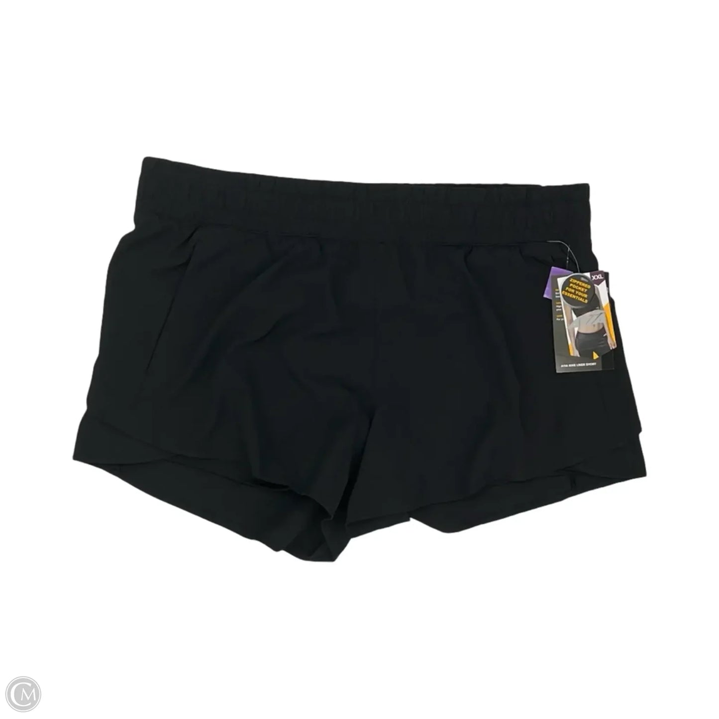 Athletic Shorts By Avia In Black, Size: Xxl