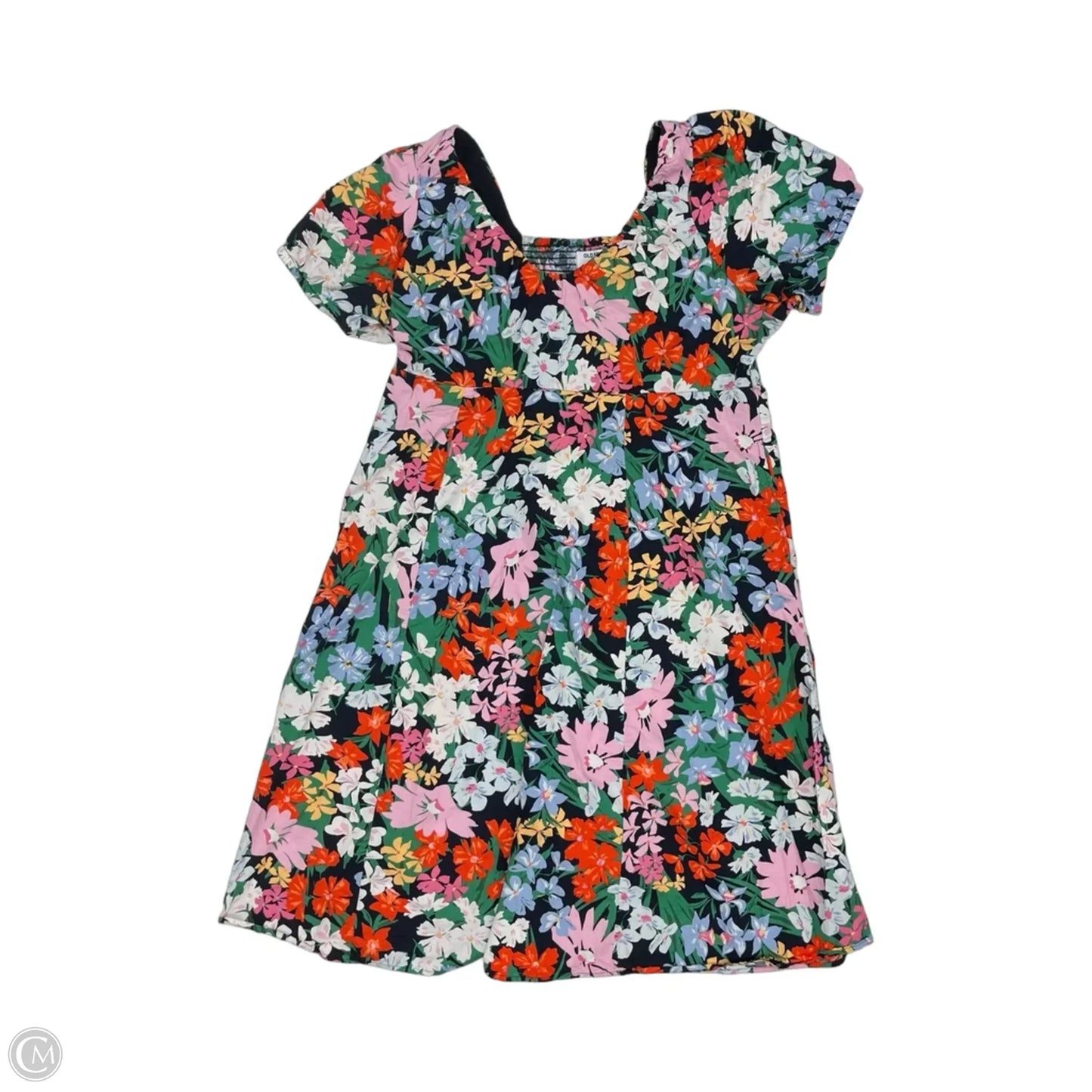 Dress Party Midi By Old Navy In Floral Print, Size: Xxl