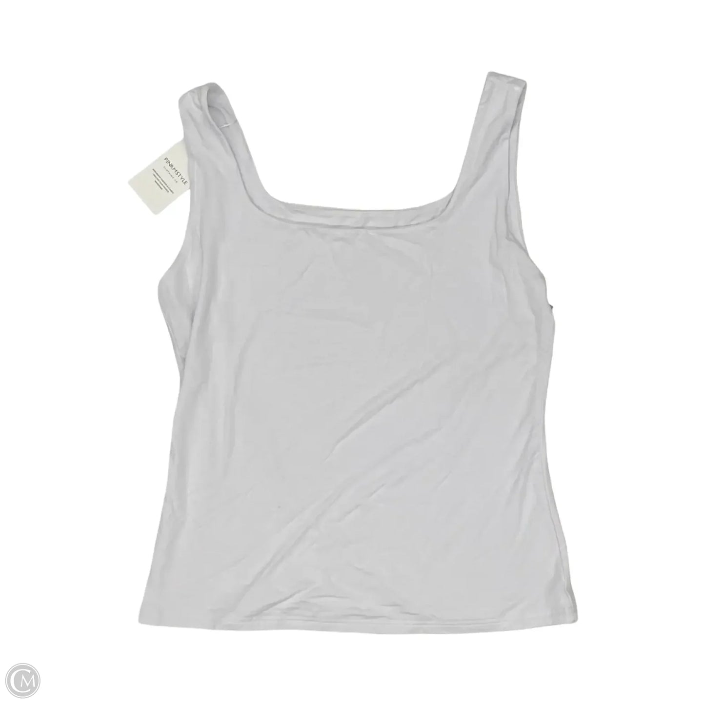 Tank Top By Clothes Mentor In White, Size: Xxl