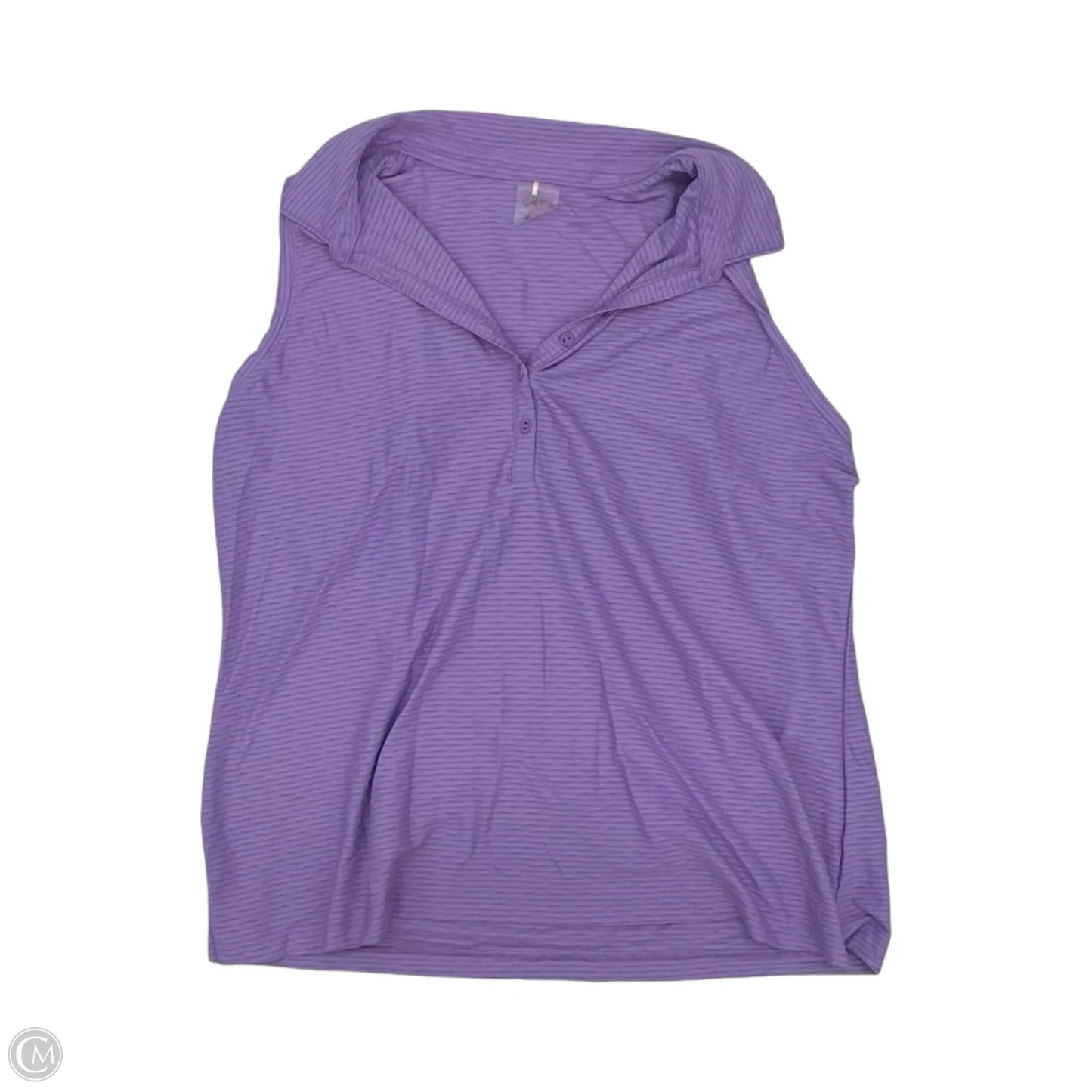 Athletic Tank Top By Calia In Purple, Size: Xl