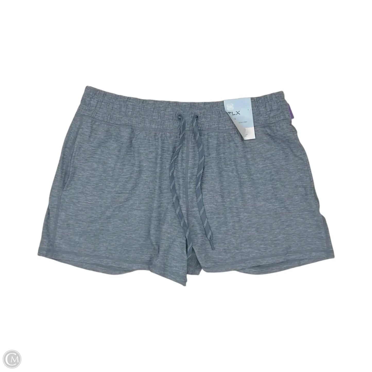 Athletic Shorts By Flx In Blue, Size: Xl
