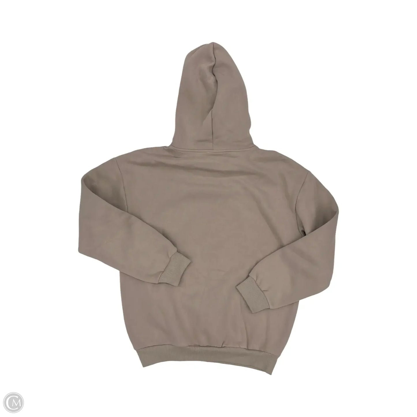 Sweatshirt Hoodie By Comfy In Tan, Size: L