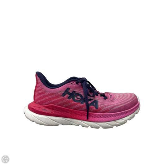 Shoes Athletic By Hoka In Pink, Size: 7
