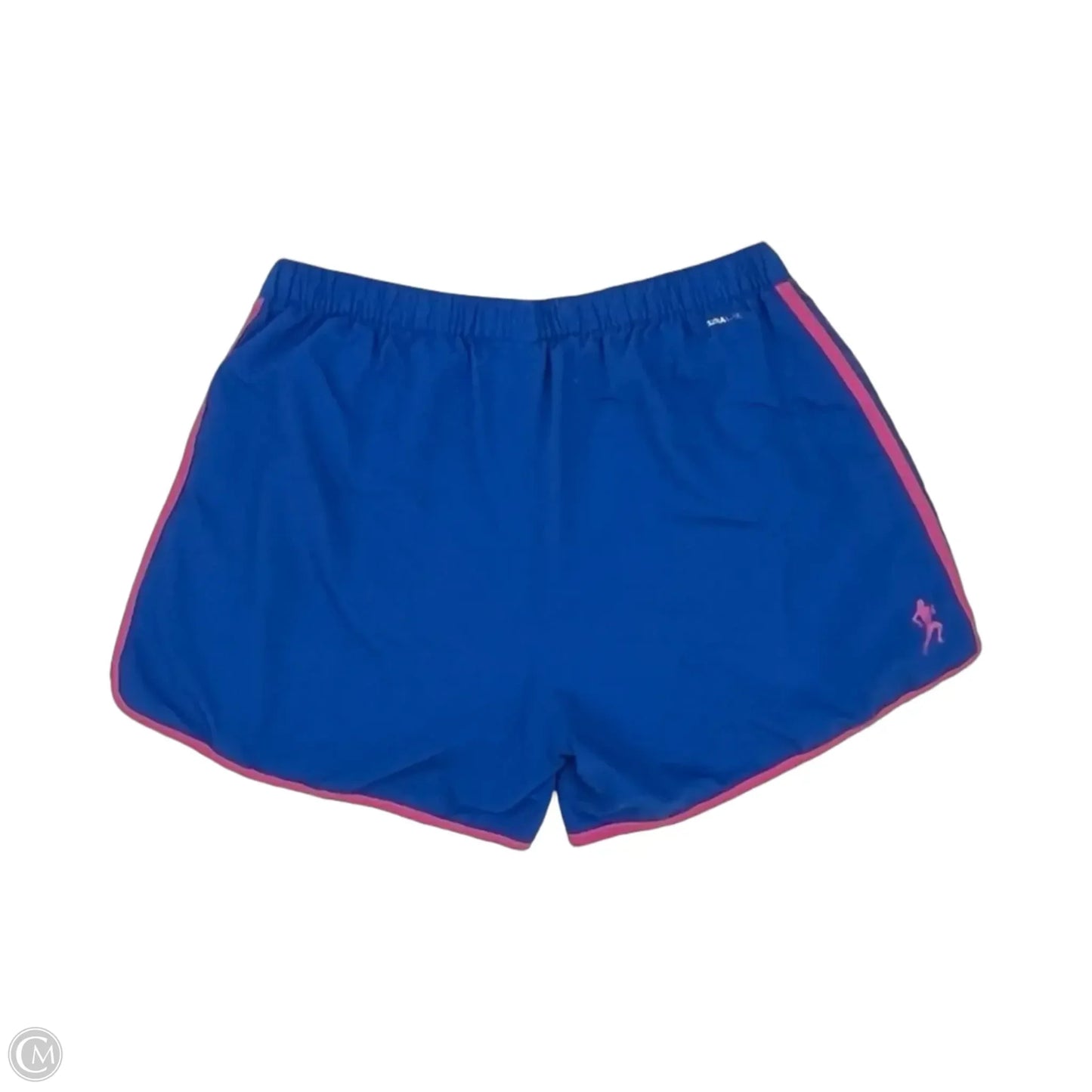 Athletic Shorts By Adidas In Blue & Pink, Size: L